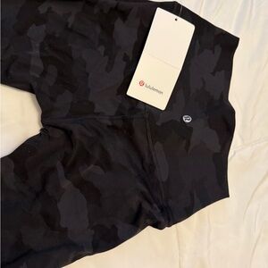lululemon athletica Black Camouflage Leggings